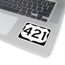 Load image into Gallery viewer, 421 Road Sign Sticker TheSnake421.com Souevnir