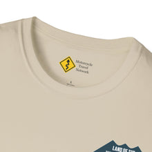 Load image into Gallery viewer, LandoftheWaterfallsLoop.com - Motorcycle Ride T-Shirt Design