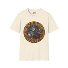 Load image into Gallery viewer, Born To Ride Motorcycle T-Shirt - Unisex