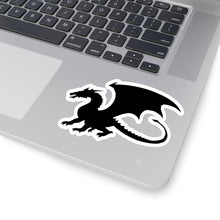 Load image into Gallery viewer, Dragon Silouette-1 Kiss-Cut Stickers