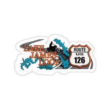 Load image into Gallery viewer, LakeJamesLoop.com Kiss-Cut Stickers