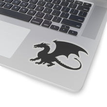 Load image into Gallery viewer, Dragon Silouette-1 Kiss-Cut Stickers