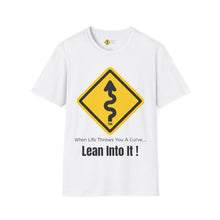 Load image into Gallery viewer, MotorcycleTravelNetwork.com " Lean Into It!" Unisex Softstyle T-Shirt