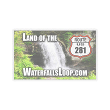 Load image into Gallery viewer, LandoftheWaterfallsLoop.com Kiss-Cut Stickers