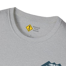 Load image into Gallery viewer, LandoftheWaterfallsLoop.com - Motorcycle Ride T-Shirt Design