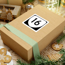 Load image into Gallery viewer, BackoftheDragon16.com VA 16 Road Sign Kiss-Cut Stickers