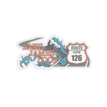 Load image into Gallery viewer, LakeJamesLoop.com Kiss-Cut Stickers