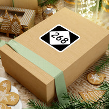 Load image into Gallery viewer, YadkinWarrior268.com NC 268 Road Sign Kiss-Cut Stickers