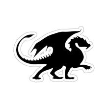 Load image into Gallery viewer, Dragon Silouette-3 Kiss-Cut Stickers
