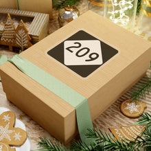 Load image into Gallery viewer, Rattler209.com NC 209 Road Sign Kiss-Cut Stickers