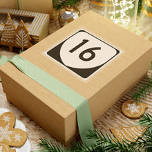 Load image into Gallery viewer, BackoftheDragon16.com VA 16 Road Sign Kiss-Cut Stickers