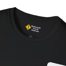 Load image into Gallery viewer, BackoftheDragon16 VA.com - Motorcycle Travel Network Ride T-Shirt