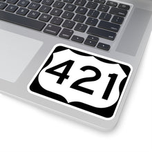 Load image into Gallery viewer, 421 Road Sign Sticker TheSnake421.com Souevnir