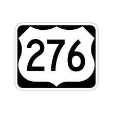 Load image into Gallery viewer, Copperhead276.com NC 276 Road Sign Kiss-Cut Stickers