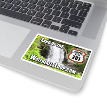 Load image into Gallery viewer, LandoftheWaterfallsLoop.com Kiss-Cut Stickers