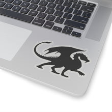 Load image into Gallery viewer, Dragon Silouette-3 Kiss-Cut Stickers