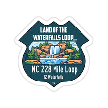 Load image into Gallery viewer, LandoftheWaterfallsLoop.com Kiss-Cut Stickers
