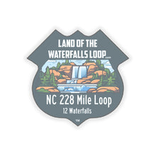 Load image into Gallery viewer, LandoftheWaterfallsLoop.com Kiss-Cut Stickers