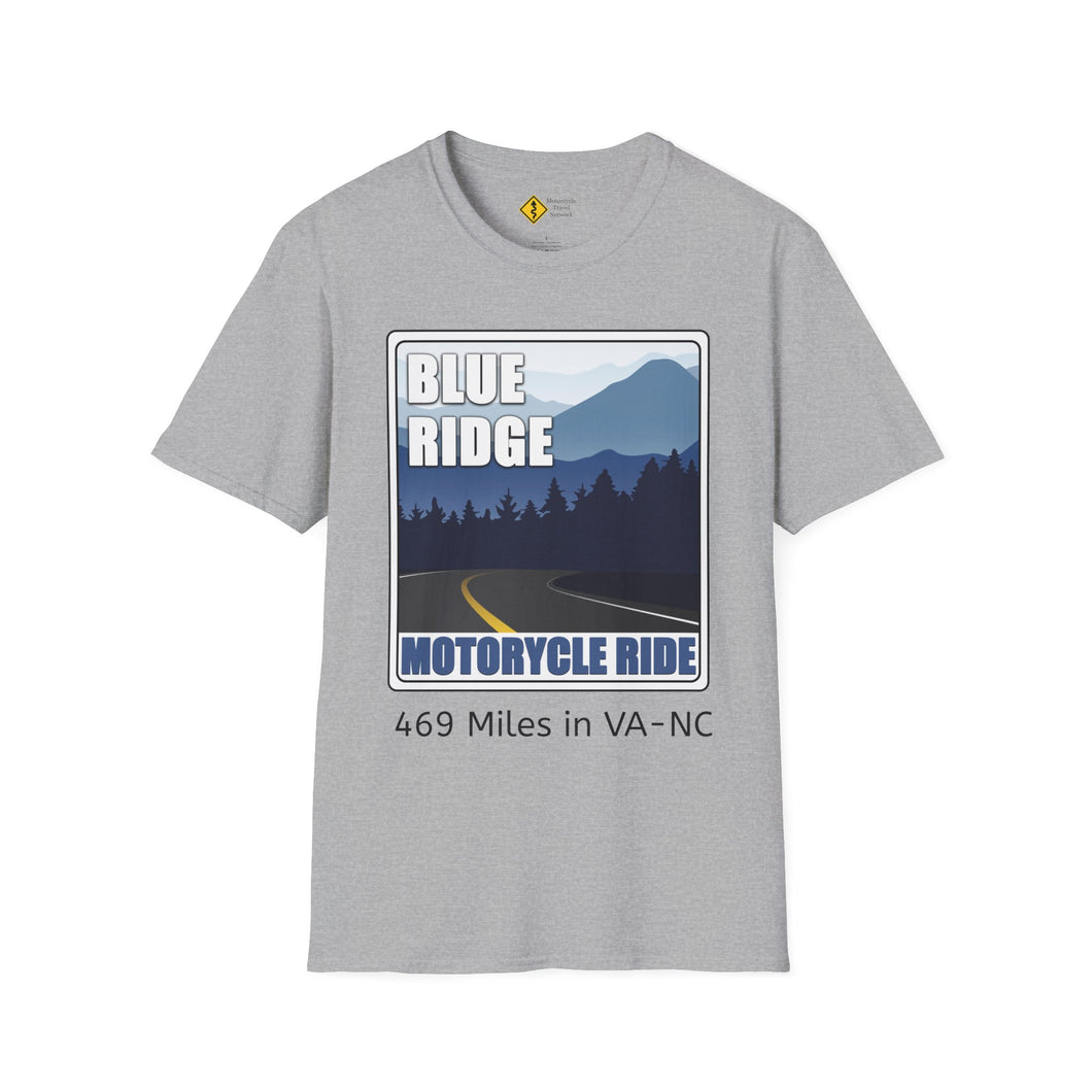 BlueRidgeMotorcycleRide.com Motorcycle Ride T-Shirt