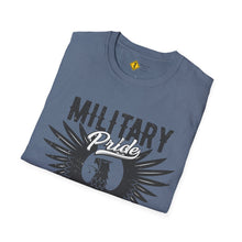 Load image into Gallery viewer, Military Pride Veterans Club Motorcycle Ride T-Shirt
