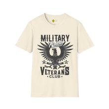 Load image into Gallery viewer, Military Pride Veterans Club Motorcycle Ride T-Shirt
