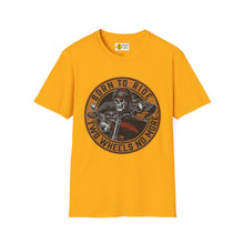 Load image into Gallery viewer, Born To Ride Motorcycle T-Shirt - Unisex
