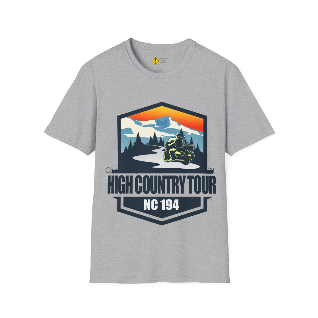 HighCountryTour194.com Motorcycle Ride T-Shirt