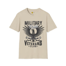 Load image into Gallery viewer, Military Pride Veterans Club Motorcycle Ride T-Shirt
