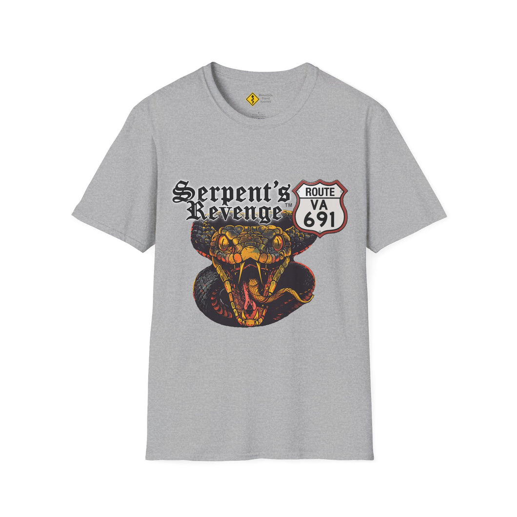 SerpentsRevenge691.com Motorcycle Ride T-Shirt