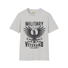 Load image into Gallery viewer, Military Pride Veterans Club Motorcycle Ride T-Shirt
