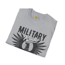 Load image into Gallery viewer, Military Pride Veterans Club Motorcycle Ride T-Shirt
