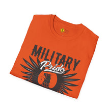 Load image into Gallery viewer, Military Pride Veterans Club Motorcycle Ride T-Shirt
